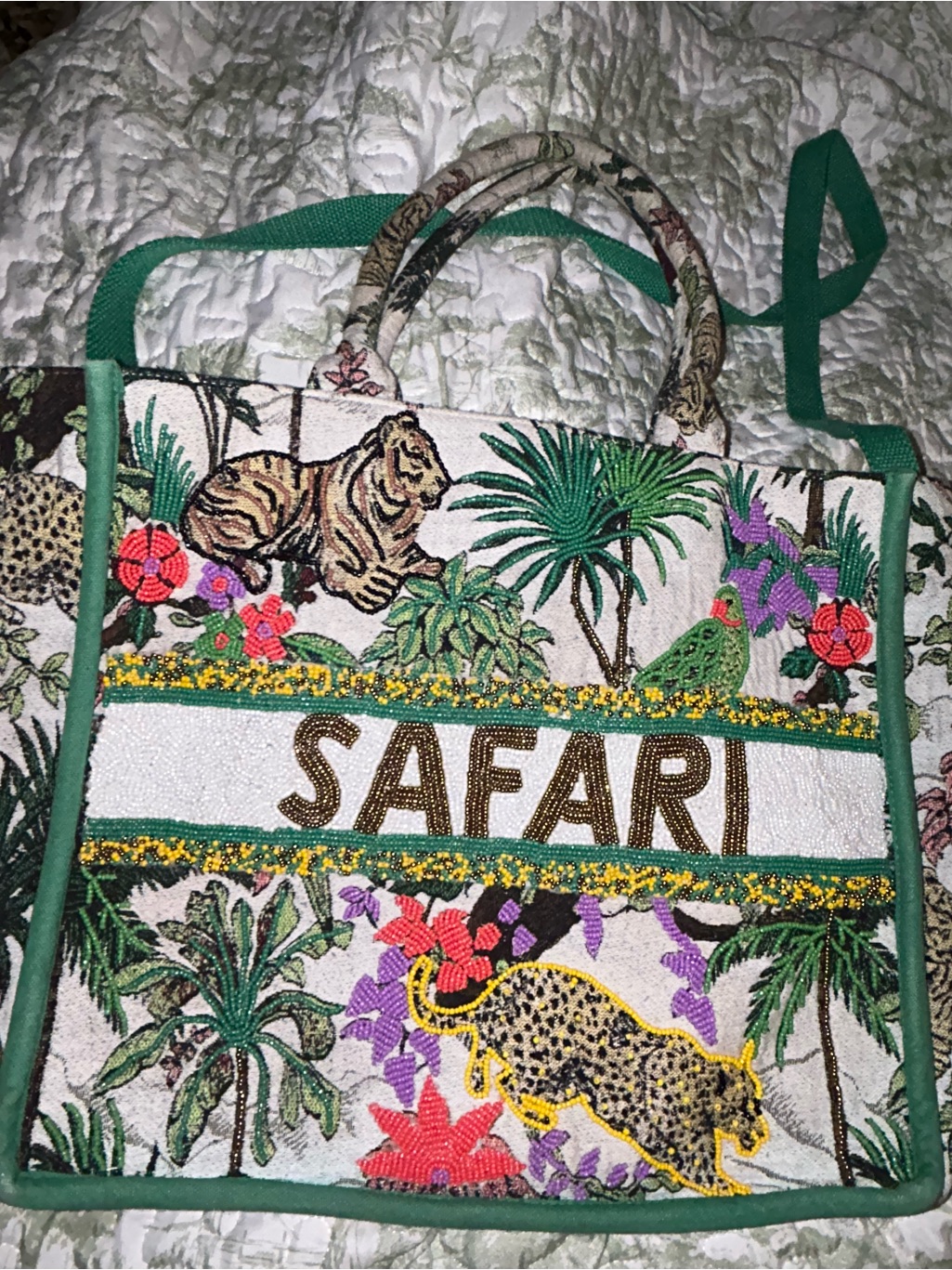 Preloved America And Beyond Safari Tote